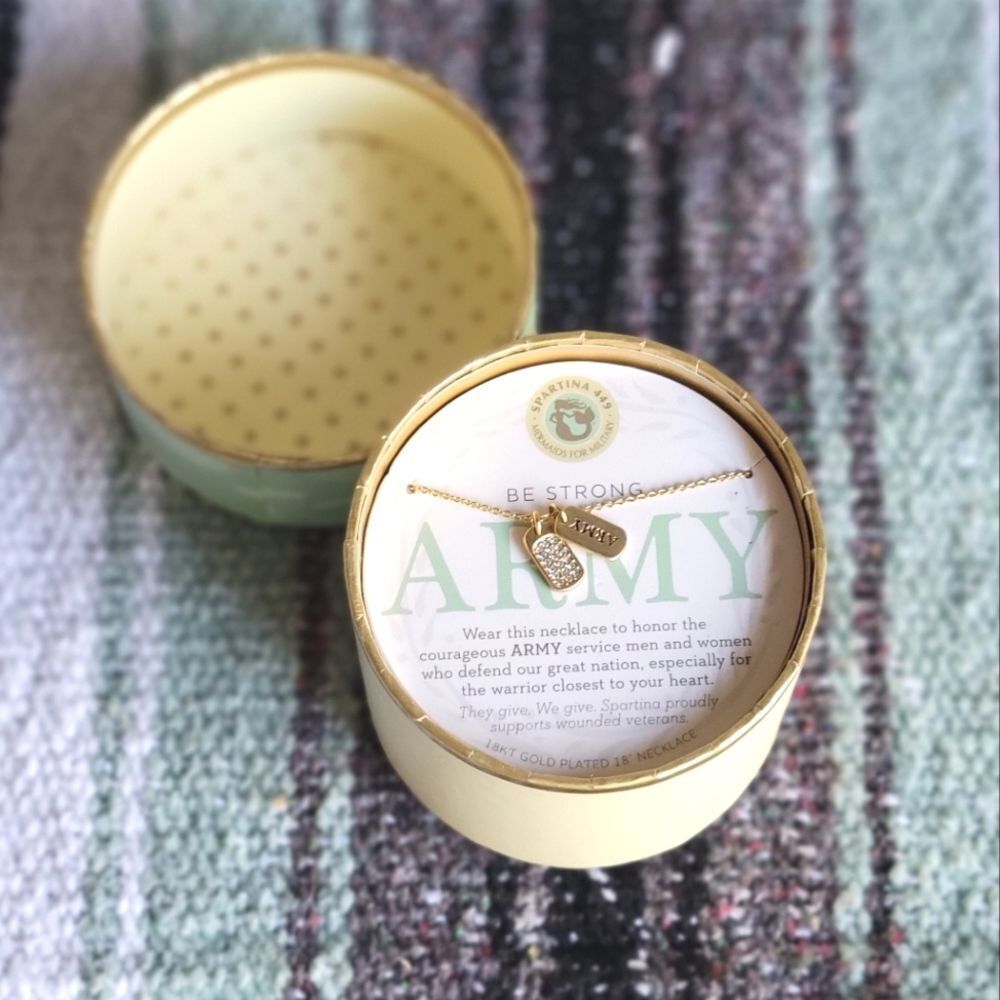 NEW ARMY Dog Tag Necklace